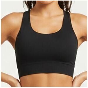 Nicole Miller New York Large Black Nylon Spandex Tank Top Under Layer